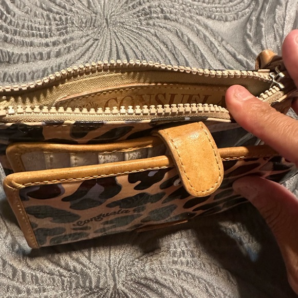 Consuela grey blue Jag Slim Wallet - Picture 2 of 10